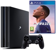 Consola Sony PlayStation 4 PRO PS4 1TB + Controller + FIFA 22 Second-Hand SH