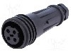Conector circular, mama, 4 pini, BULGIN - PX0921/04/S