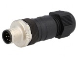 Mufă M12 8PIN tată DeviceNet/CANopen IP67