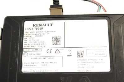 Unitate de control navigație RENAULT GRAND SC&amp;Eacute;NIC III JZ0/1_ 2014 | 3872901 foto