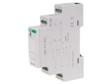 Releu electromagnetic F&amp;F PK-3P-24V, &icirc;ntrerupător 250VAC pentru șină DIN