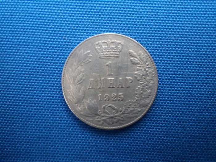 1 DINAR 1925 SERBIA Zn