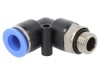 Racord Push-In Unghiular PBT G 1/4 0-60&deg;C