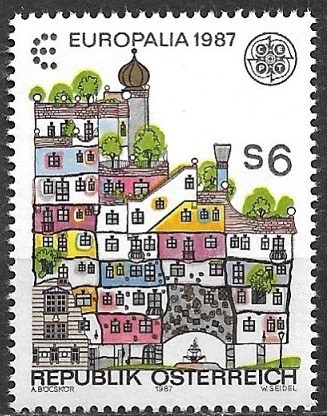 B2532 - Austria 1987 - Europa,neuzat,perfecta stare