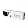 Incarcator Statie Sunshine SS-309WD QI, 40W, 2.4A, 8 x USB-A, Alb, Universal