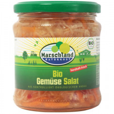 Salata de legume bio, 330g / 190g Marschland Naturkost