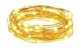 Cumpara ieftin Fir iluminare decorativa cu 10 LED-uri, 1m, alb cald, Oem