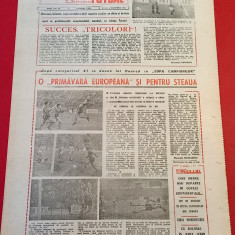Ziarul Sportul supliment FOTBAL 08.11.1985 (Steaua, Craiova in Europa)