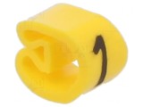 Markere Marcaj PVC Galben 2.5-5mm