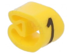 Markere Marcaj PVC Galben 2.5-5mm