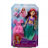 DISNEY PRINCESS PAPUSA ARIEL 2IN1, Mattel