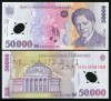 Bancnota 50000 Lei 2001 (2002) Polimer UNC, FISIC - Bancnote Romanesti