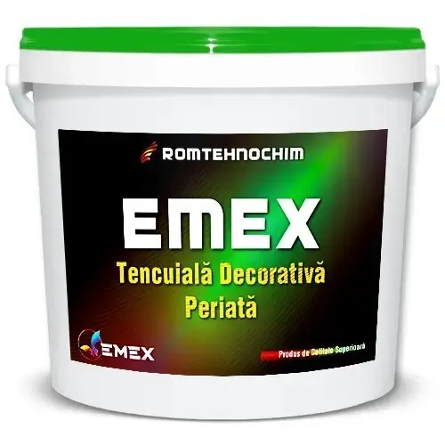Tencuiala Decorativa Periata &ldquo;Emex&rdquo; - Light Grey - Bid. 25 Kg