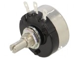 Potențiometru axial 10k&Omega; 1W &plusmn;10% 6mm cărbune 1kV -10&divide;85&deg;C