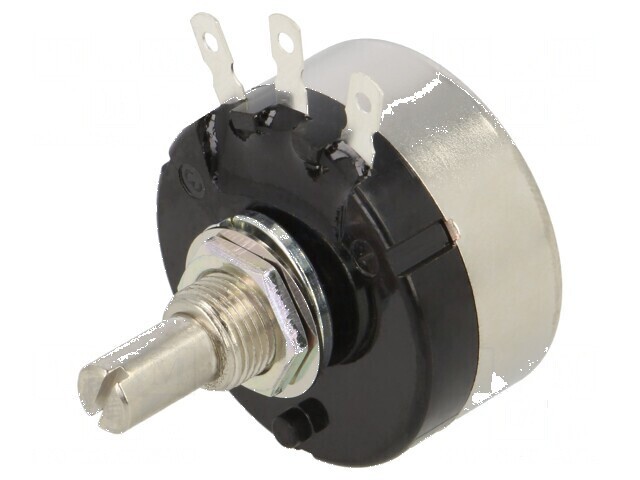 Potențiometru axial 10k&Omega; 1W &plusmn;10% 6mm cărbune 1kV -10&divide;85&deg;C
