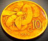 Moneda istorica 10 CENTESIMI - ITALIA, anul 1932 * cod 5425 = frumoasa
