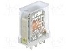 Releu electromagnetic, 12V AC, 10A, DPDT, serie R2M, RELPOL - R2M-2012-23-5012