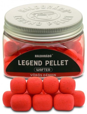 Haldorado - Pelete de carlig Legend Pellet Wafter 12, 16mm - Demonul Rosu foto