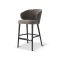 Scaun de bar din lemn tapitat cu material sau piele ✔ model CAPRICE