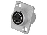 Soclu XLR Mini Mamă 3 Pin