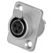 Conector XLR mini mamă 3 pini