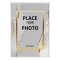Rama Foto, Model Decorativ, Dimensiune 30x42cm, Culoare Alb, Suport de Perete