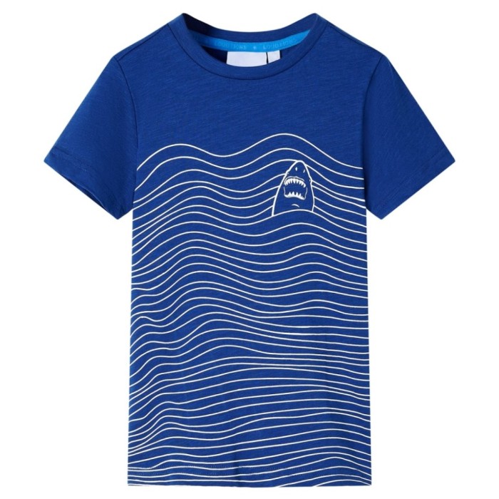 Tricou pentru copii, albastru &icirc;nchis, 128