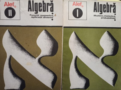 Algebra, 2 vol. (Alef) foto