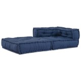 Pouf modular vidaXL Indigo 70x70x54 Textil