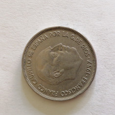 25 PESETAS 1957.(59).Spania.