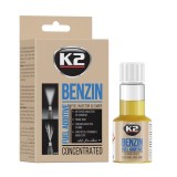 Aditiv curatare injectoare benzina K2 BENZIN 50 ML