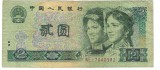 Bancnota 2 yuan 1980 - China