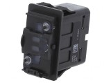 Rocker Switch ON-OFF-ON 10A 12VDC Black