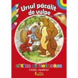 Citim si coloram - Ursul Pacalit De Vulpe - Ion Creanga