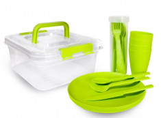 Set pentru picnic 20 piese (GREEN) MN0126724 GL-427 Gondol foto