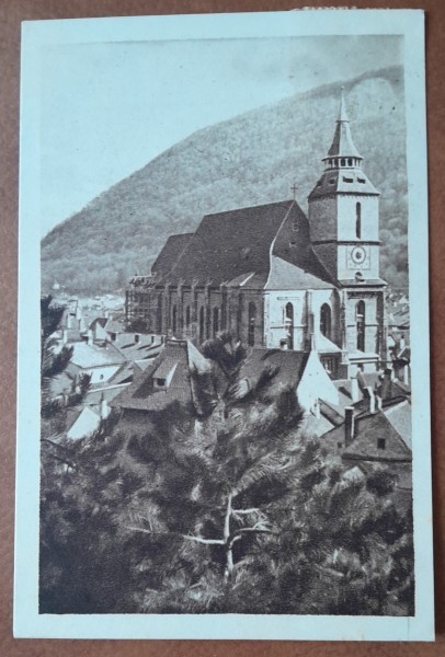 Carte postala, Brasov, 1921