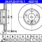 ATE 24.0122-0115.1 Disc frana
