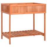 Cumpara ieftin Jardiniera plante aromatice, 80x60x80 cm, lemn masiv de brad
