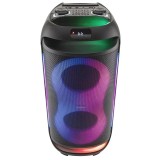 Cumpara ieftin Boxa portabila GoGEN PARTEE BPS 696, 70 W, Bluetooth, Karaoke cu microfon, FM, USB, AUX, LED, TWS, Negru
