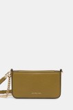 MICHAEL Michael Kors poșetă de piele culoarea negru, 32S5GYTU1L
