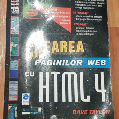 Crearea paginilor WEB cu HTML 4 de Dave Taylor