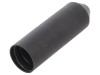 Cap Termocontractabil 20mm Negru Polyolefină