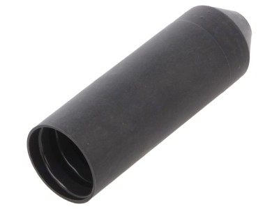 Cap Termocontractabil 20mm Negru Polyolefină foto