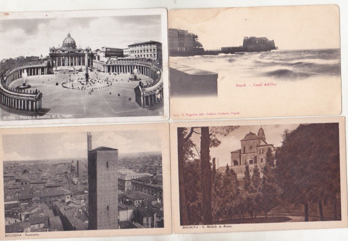 bnk cp Italia - lot 30 cp vechi interbelice - circulate/necirculate/uzate