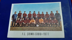 Foto-calendar FC Soimii Sibiu 1977 foto