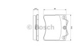 Set placute frana,frana disc VW TRANSPORTER IV bus (70XB, 70XC, 7DB, 7DW, 7DK) (1990 - 2003) BOSCH 0 986 460 954