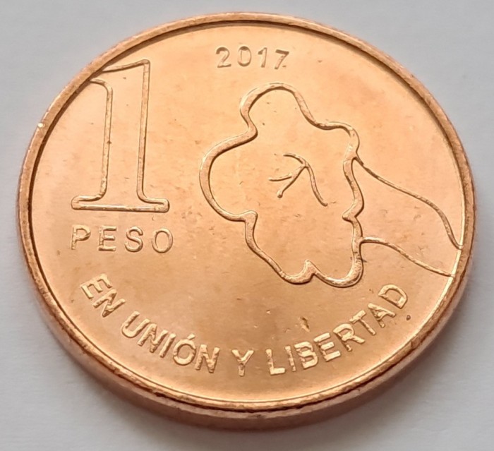Argentina, 1 Peso 2017