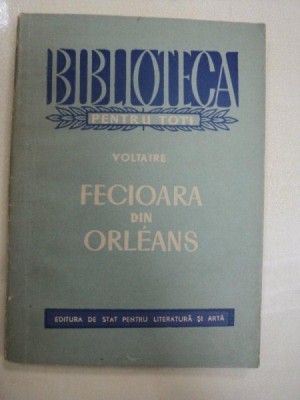 VOLTAIRE-FECIOARA DIN ORLEANS foto