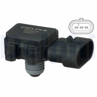 DELPHI PS10175 senzor,presiune supraalimentare foto