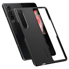 Husa Compatibila cu Samsung Galaxy Z Fold 3, Spigen AirSkin, Negru foto